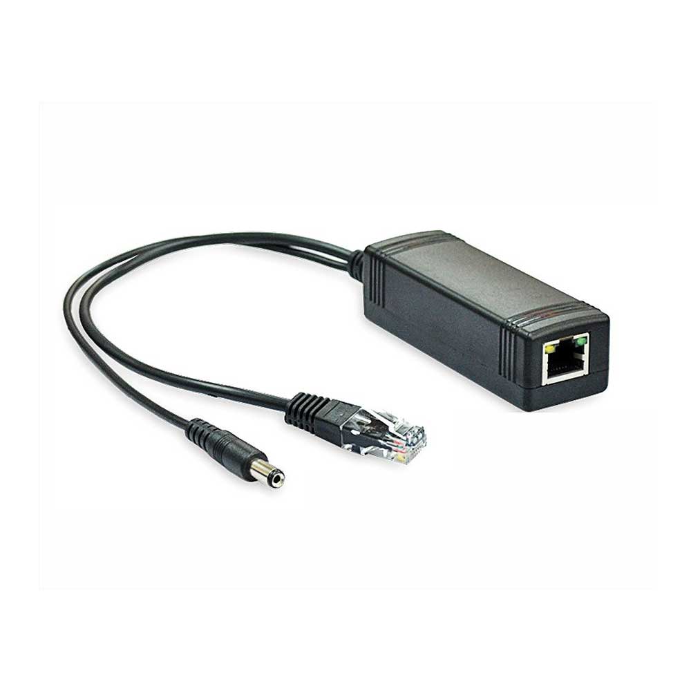 Aktif PoE Enjektör Kablo - Siyah