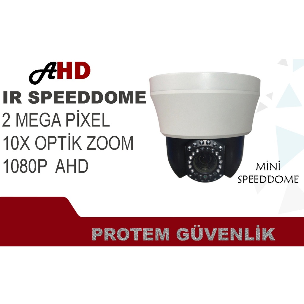 AHD speeddom 10x zoom kamera